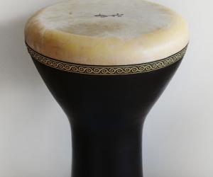 Дарбука кремическая, сомбати 9" image 1